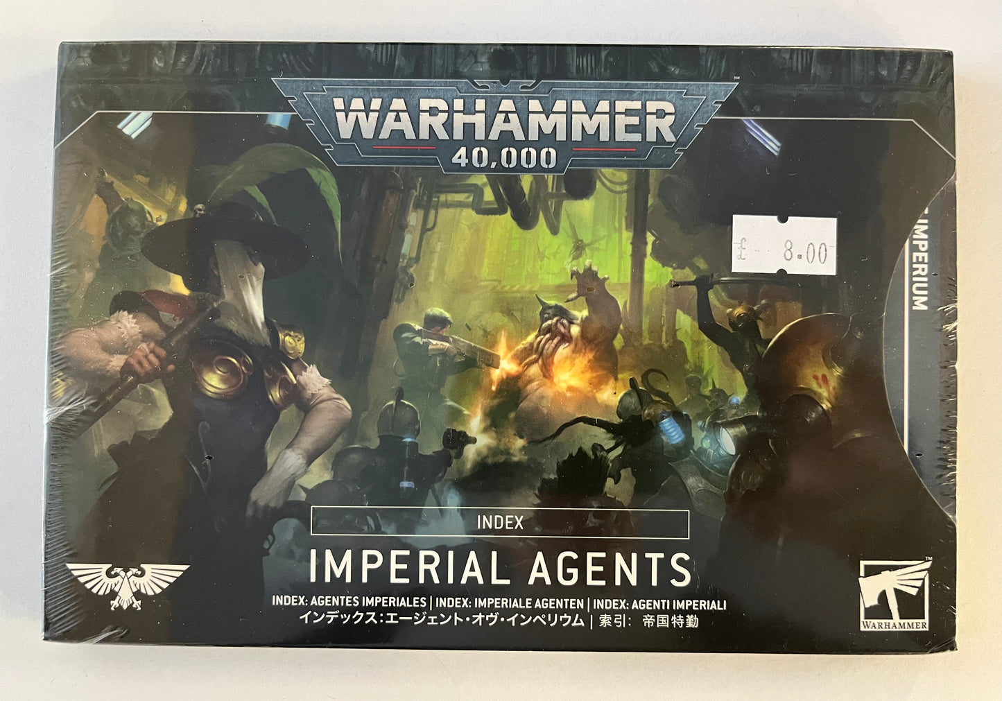 Imperial Agents index cards