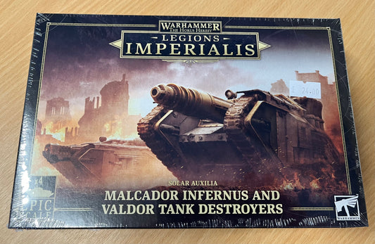 Malcador Infernus and Valdor Tank Destroyers