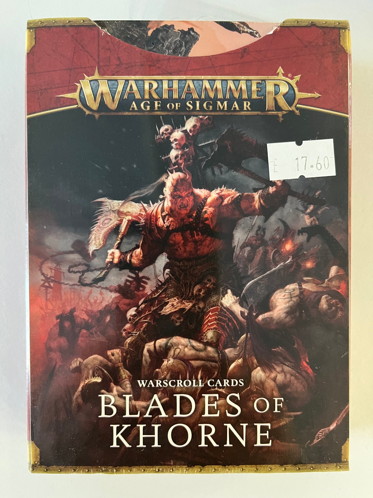 Blades of Khorne Warscroll cards