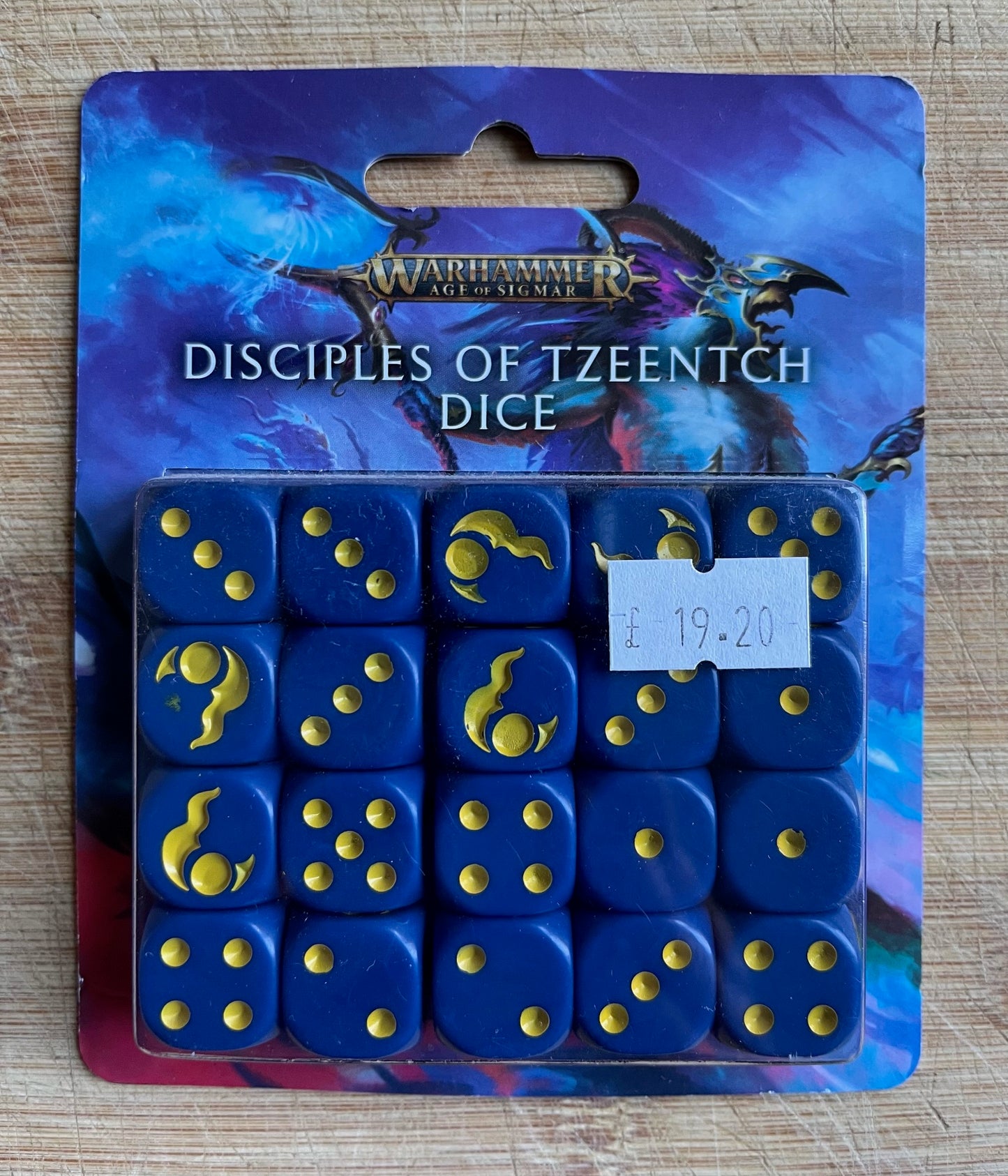 Age of Sigmar Disciples of Tzeentch dice