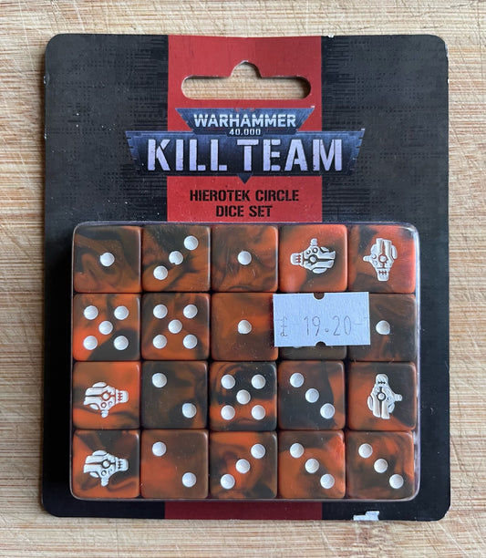 Kill Team Heirotek Circle Dice Set