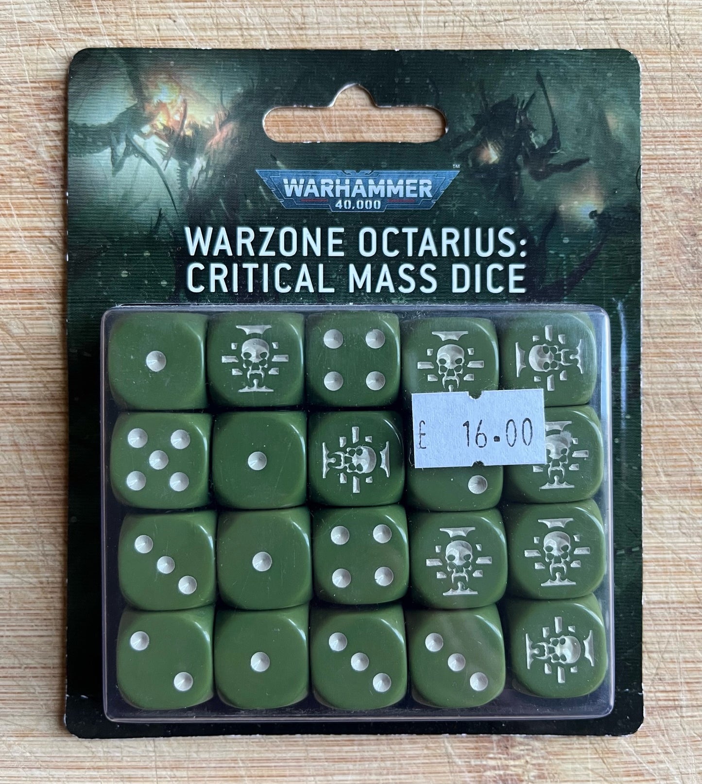 Warzone Octarius: Critical Mass dice