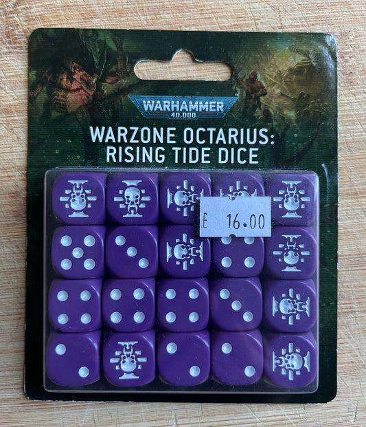 Warzone Octarius: Rising Tide dice