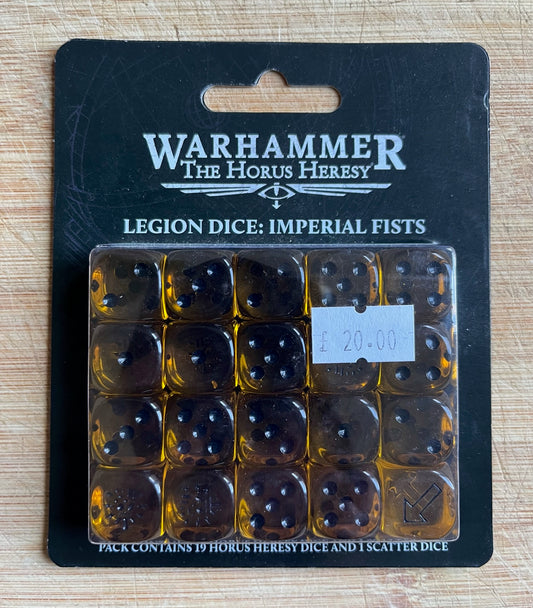 Horus Heresy Legion Dice: Imperial Fists