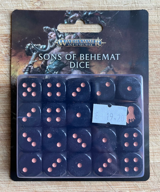 Age of Sigmar Sons of Behemat dice